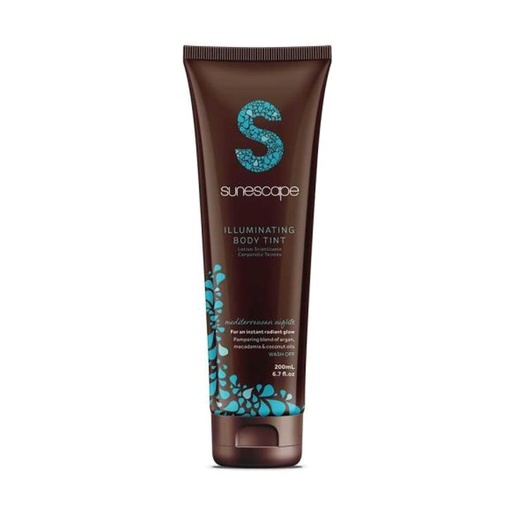 Sunescape Lotion scintillante corporelle teintée – Nuits Méditéranéennes 200ml