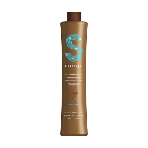 Sunescape Semaine à Fiji Solution Bronzage Vaporisé (Médium) PRO 1L