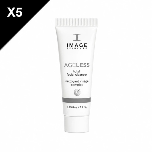 AGELESS Nettoyant Facial Total ÉCHANTILLONS 5 X 7ML