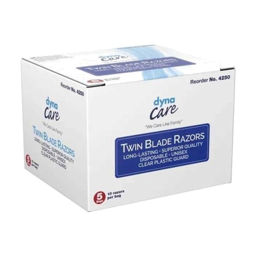 Rasoir Médical jetable à lames jumelées 50pc