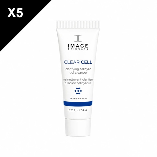 IS CLEAR CELL Gel Nettoyant Clarifiant ÉCHANTILLONS 5 x 7ml