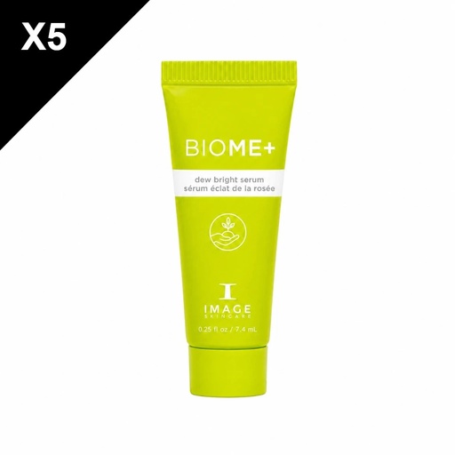 BIOME+ Sérum Éclat de la rose ÉCHANTILLONS 5 x 7ml