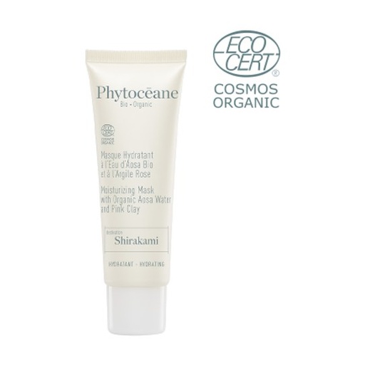 Phytocéane Masque Hydratant à l'eau d'Aosa Bio et l'Argile 50ml Rose