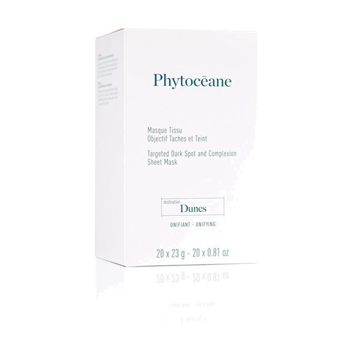 Phytocéane Masque Tissu Objectif Taches et Teint PRO Dunes 20pc